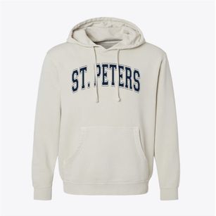 Saint Peters Elementary School Varsity Arch Pigment-Dyed Hoodie