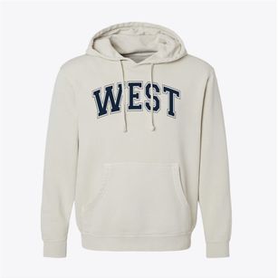 West Middle School Varsity Arch Pigment-Dyed Hoodie