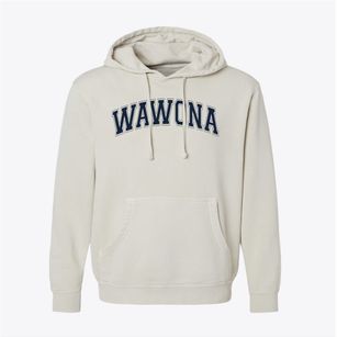 Wawona Elementary School Varsity Arch Pigment-Dyed Hoodie