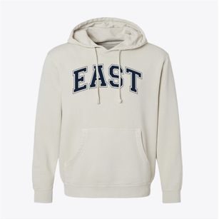 East Elementary School Varsity Arch Pigment-Dyed Hoodie