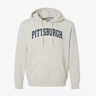 Pittsburgh Urban Christian School Varsity Arch Pigment-Dyed Hoodie