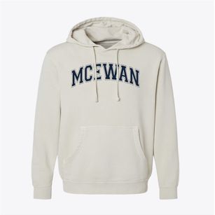 Mcewan School Varsity Arch Pigment-Dyed Hoodie