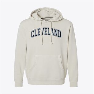 Cleveland Christian School Varsity Arch Pigment-Dyed Hoodie