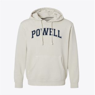 Powell Elementary School Varsity Arch Pigment-Dyed Hoodie