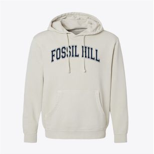 Fossil Hill Middle Varsity Arch Pigment-Dyed Hoodie