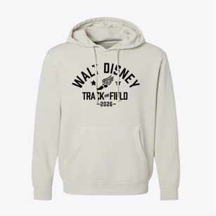 Walt Disney Elementary School Track and Field Pigment-Dyed Hoodie