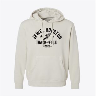 Jewel Houston Academy Track and Field Pigment-Dyed Hoodie