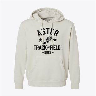 Aster Primary School Track and Field Pigment-Dyed Hoodie