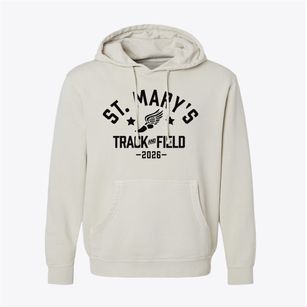 Saint Mary's School Track and Field Pigment-Dyed Hoodie