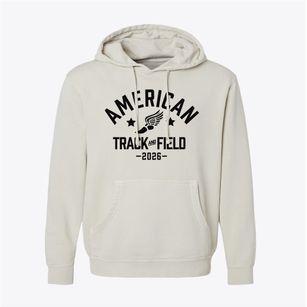 American Christian School Track and Field Pigment-Dyed Hoodie