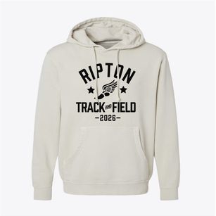 Ripton School Track and Field Pigment-Dyed Hoodie