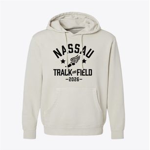 Nassau Christian School Track and Field Pigment-Dyed Hoodie