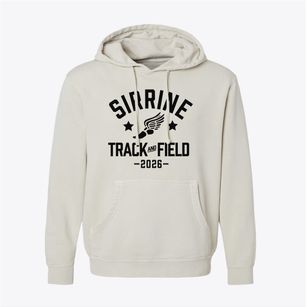 Sirrine Elementary School Track and Field Pigment-Dyed Hoodie