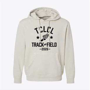 The Creative Learning Center Of Louisiana Track and Field Pigment-Dyed Hoodie