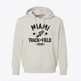 Miami Elementary School Track and Field Pigment-Dyed Hoodie