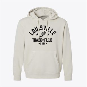 Louisville High School Track and Field Pigment-Dyed Hoodie