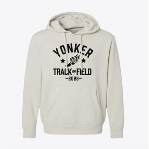 Yonker Public School 5 Track and Field Pigment-Dyed Hoodie