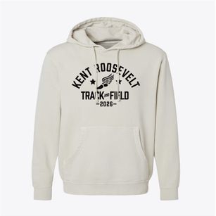 Kent Roosevelt High School Track and Field Pigment-Dyed Hoodie