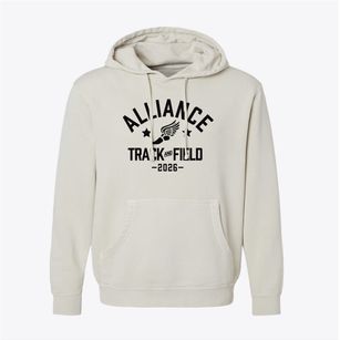 Alliance Academy Of Cincinnati Track and Field Pigment-Dyed Hoodie