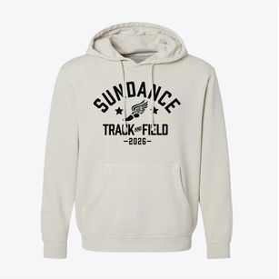 Sundance Elementary School Track and Field Pigment-Dyed Hoodie