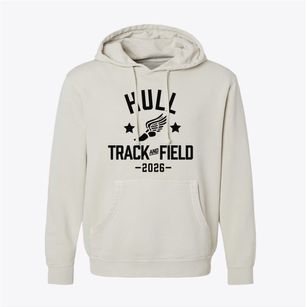 Hull Elementary School Track and Field Pigment-Dyed Hoodie