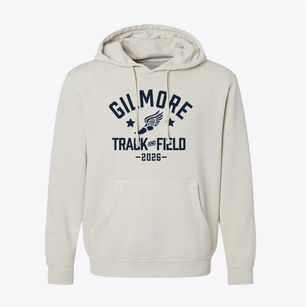 Gilmore Elementary Track and Field Pigment-Dyed Hoodie