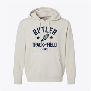Butler Middle School Track and Field Pigment-Dyed Hoodie