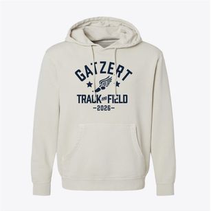 Gatzert Elementary School Track and Field Pigment-Dyed Hoodie