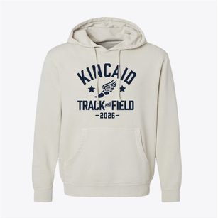 Kincaid Elementary School Track and Field Pigment-Dyed Hoodie