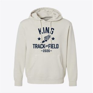 Martin Luther King Junior Elementary Track and Field Pigment-Dyed Hoodie