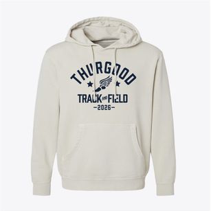 Thurgood Marshall High Track and Field Pigment-Dyed Hoodie