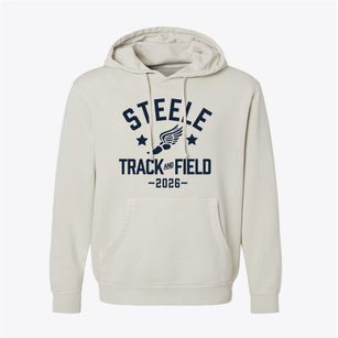 Steele Accelerated Elementary School Track and Field Pigment-Dyed Hoodie