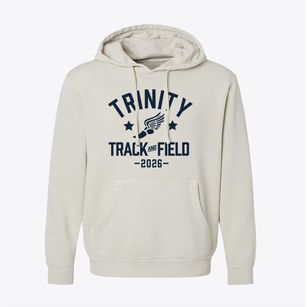 Trinity Lutheran School Track and Field Pigment-Dyed Hoodie