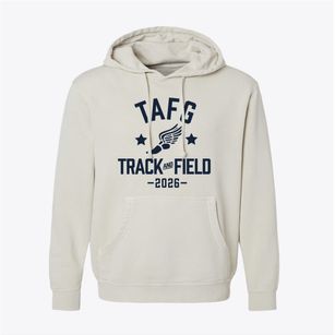 Torah Academy For Girls Track and Field Pigment-Dyed Hoodie