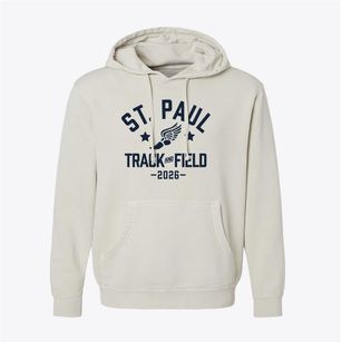 St Paul Parish Track and Field Pigment-Dyed Hoodie