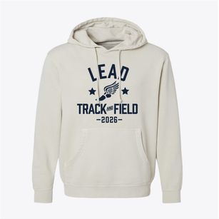 Lead Academy High School Track and Field Pigment-Dyed Hoodie