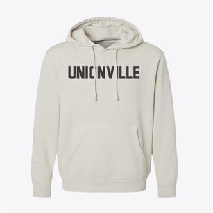 Unionville North Carolina Classic Block Pigment-Dyed Hoodie