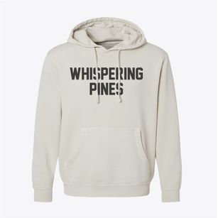 Whispering Pines North Carolina Classic Block Pigment-Dyed Hoodie