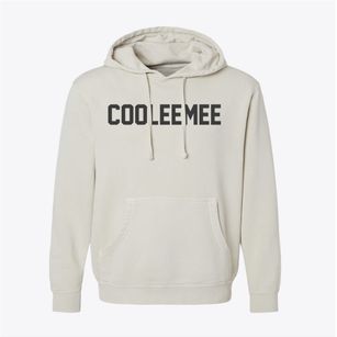 Cooleemee North Carolina Classic Block Pigment-Dyed Hoodie