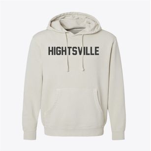 Hightsville North Carolina Classic Block Pigment-Dyed Hoodie