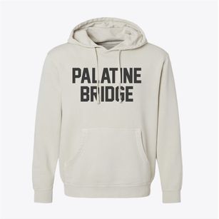Palatine Bridge New York Classic Block Pigment-Dyed Hoodie