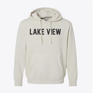 Lake View Arkansas Classic Block Pigment-Dyed Hoodie