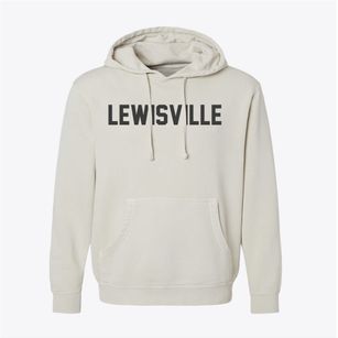 Lewisville Texas Classic Block Pigment-Dyed Hoodie