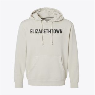 Elizabethtown Illinois Classic Block Pigment-Dyed Hoodie