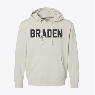 Braden Tennessee Classic Block Pigment-Dyed Hoodie
