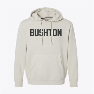 Bushton Kansas Classic Block Pigment-Dyed Hoodie
