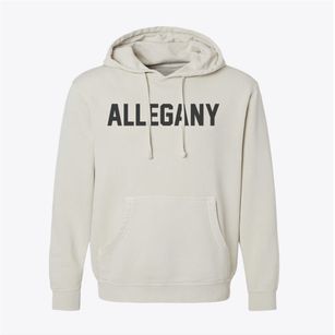 Allegany New York Classic Block Pigment-Dyed Hoodie