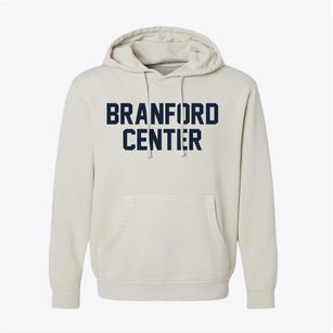 Branford Center Connecticut Classic Block Pigment-Dyed Hoodie