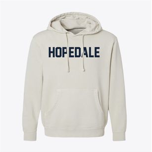 Hopedale Massachusetts Classic Block Pigment-Dyed Hoodie