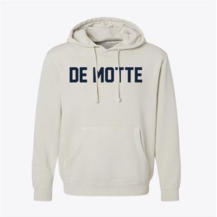 De Motte Indiana Classic Block Pigment-Dyed Hoodie